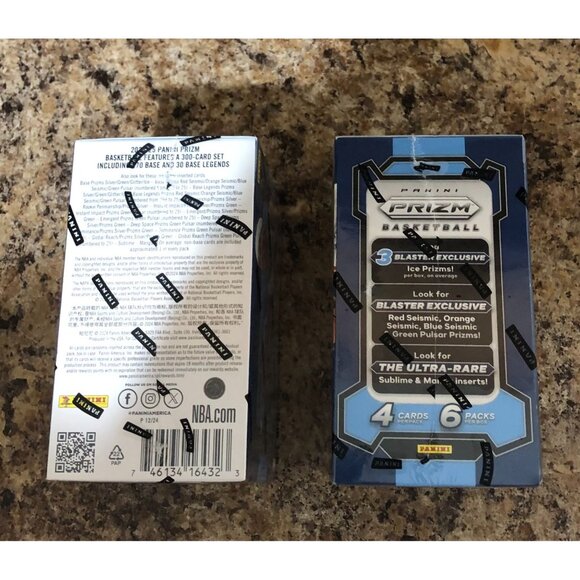 2024-25 Panini Prizm NBA Basketball Factory Sealed Blaster Box LOT of 2 - Picture 2 of 2